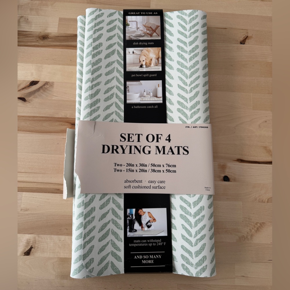 Set of Two (2) Drying Mats